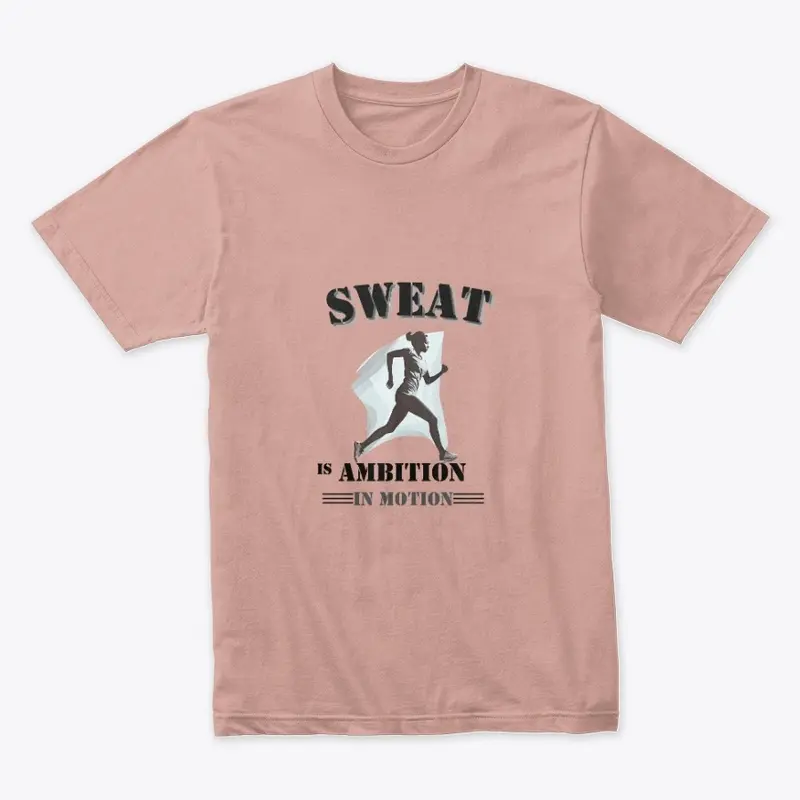 Motivational Workout Tee - Runner