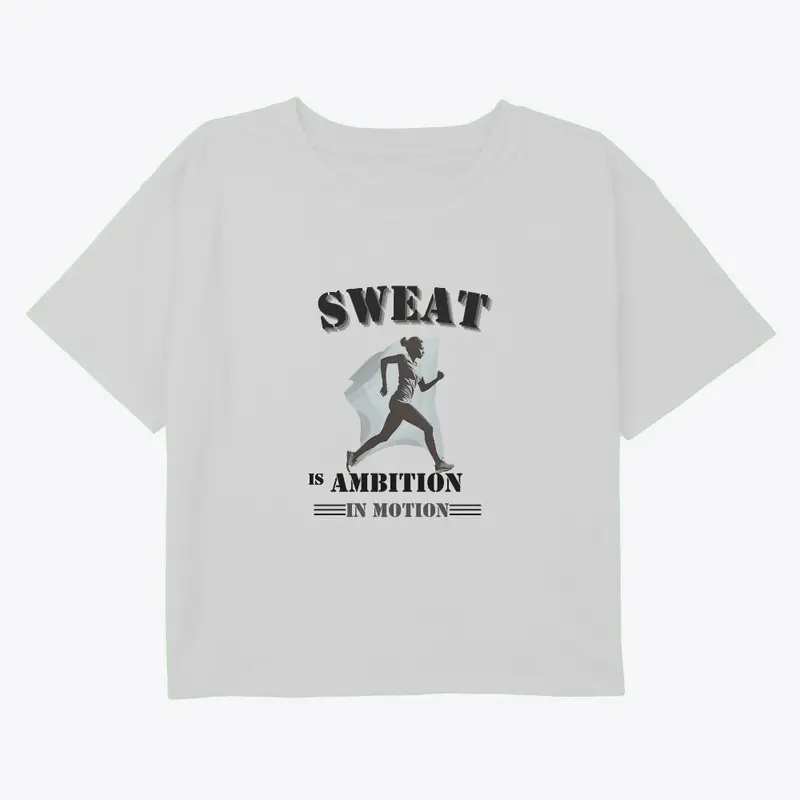 Motivational Workout Tee - Runner