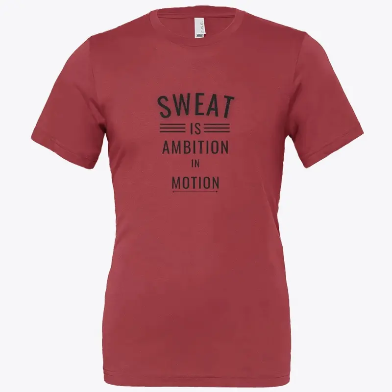 Motivational Workout Tee - Sweat