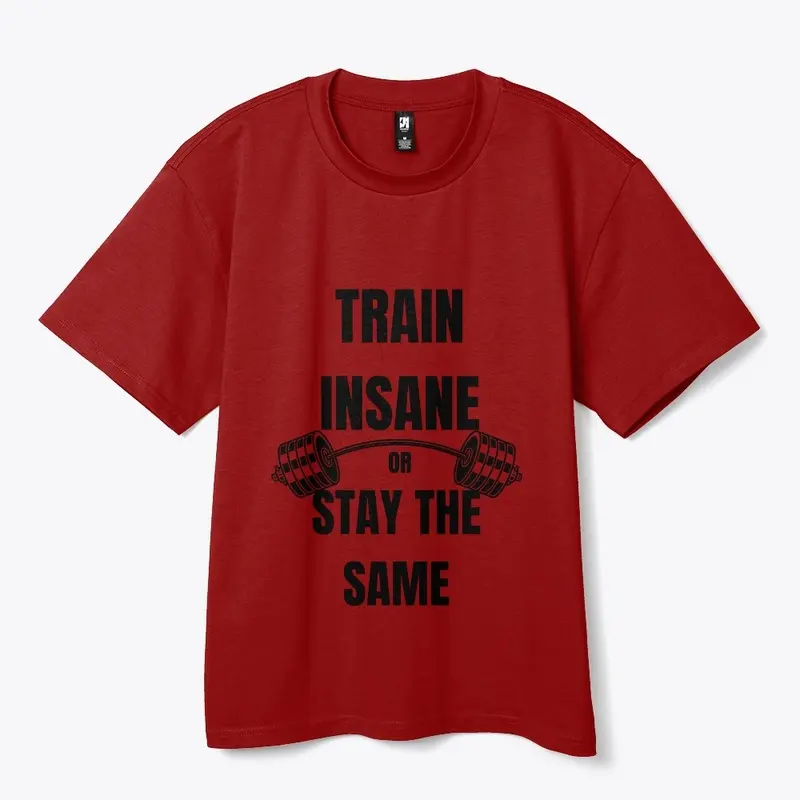 Train Insane or Stay the Same Tee